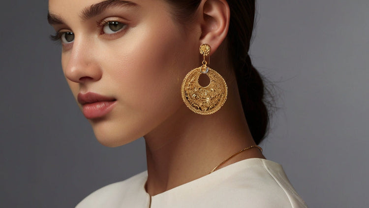 Gold Earrings