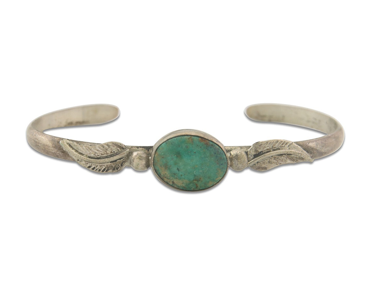 Vintage Navajo Bracelet 925 Silver Turquoise Traditional Handmade Authentic