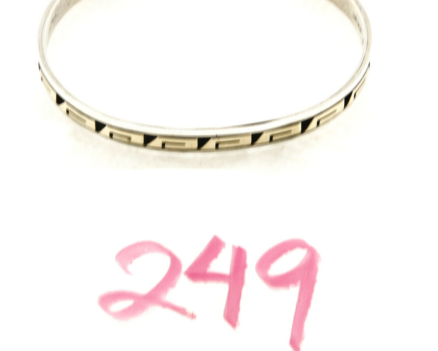 Navajo Mike Begay Bracelet .925 Silver & 14k Solid Gold Cuff C.80's