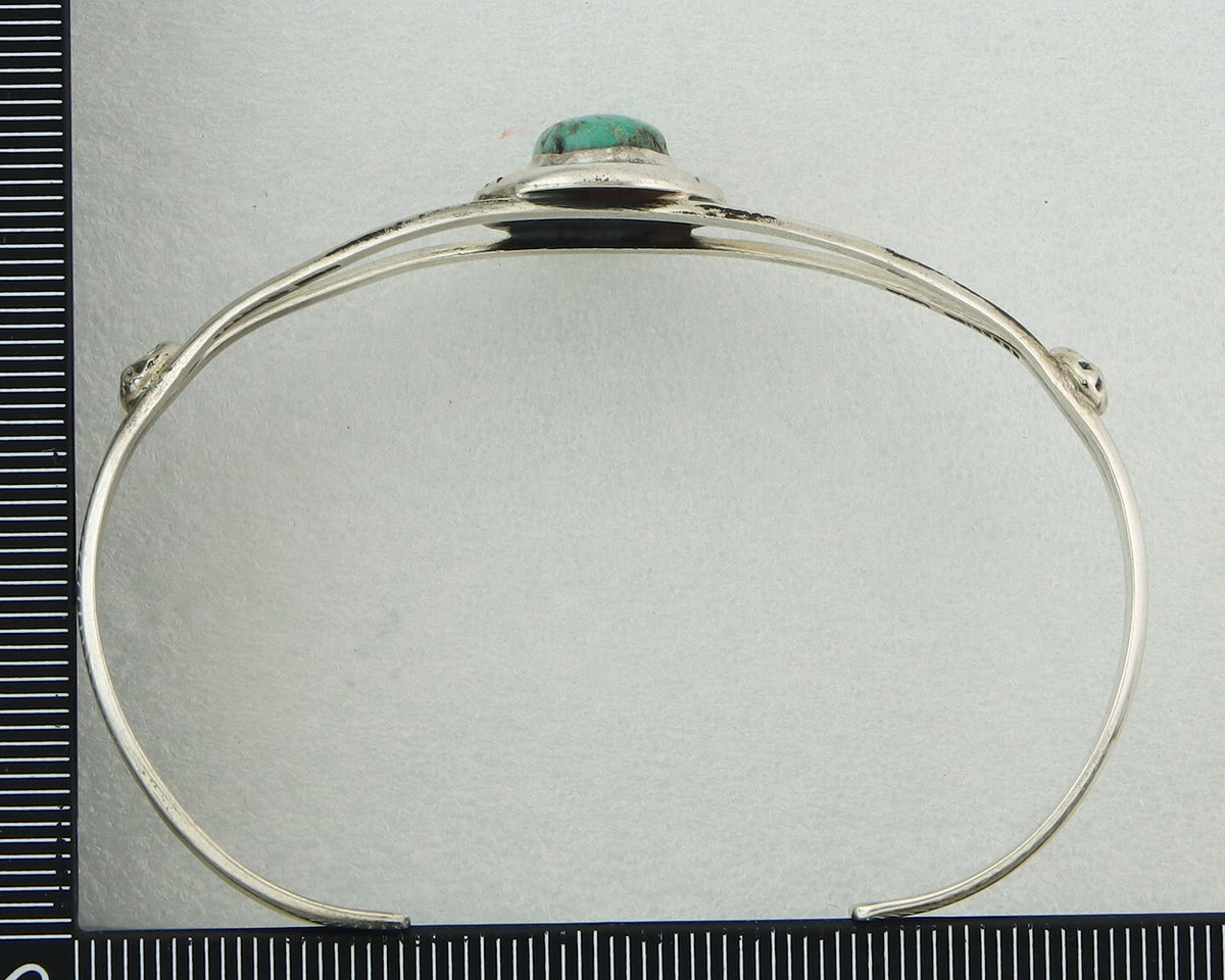 Vintage Navajo Bracelet 925 Silver Turquoise Handmade Authentic Native American