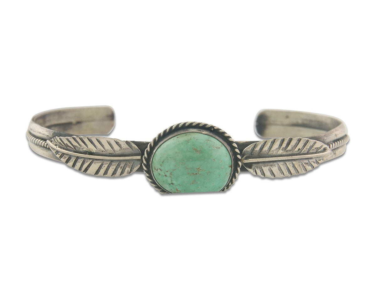 Vintage Navajo Bracelet 925 Silver Turquoise Traditional Handmade Authentic