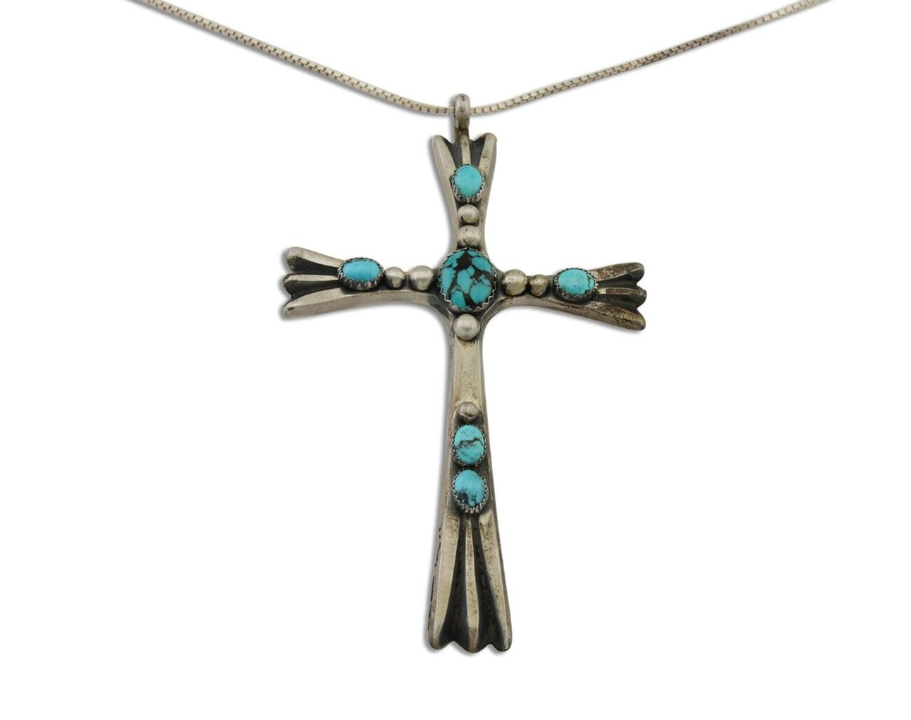 HENRYKA Collana Sole In Argento 925 Con Turchese – Ciondolo Simbolo Della Speranza, Catena 45 Cm, Regalo In Custodia