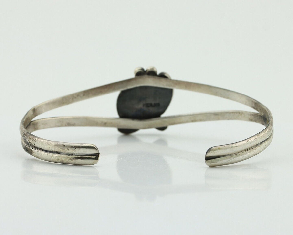 Navajo Slave Bracelet 925 Silver Natural SB Turquoise Native American C.80's
