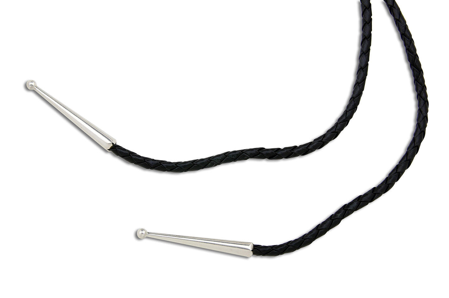 Navajo Artist Sharon Cisco Round Eagle Scenic 925 Solid Sterling Silver Bolo Tie