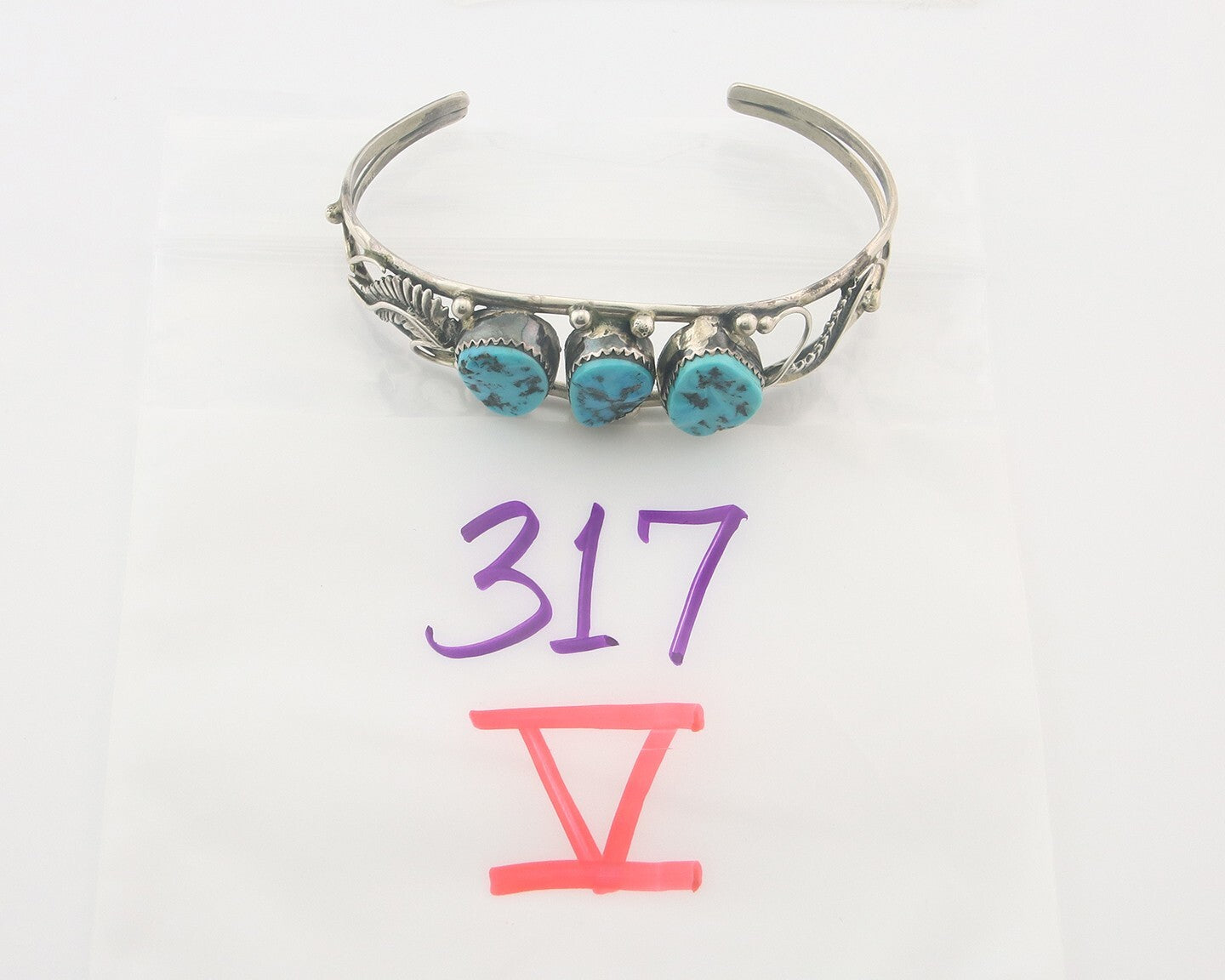 Vintage Navajo Bracelet 925 Silver Turquoise Traditional Handmade Authentic