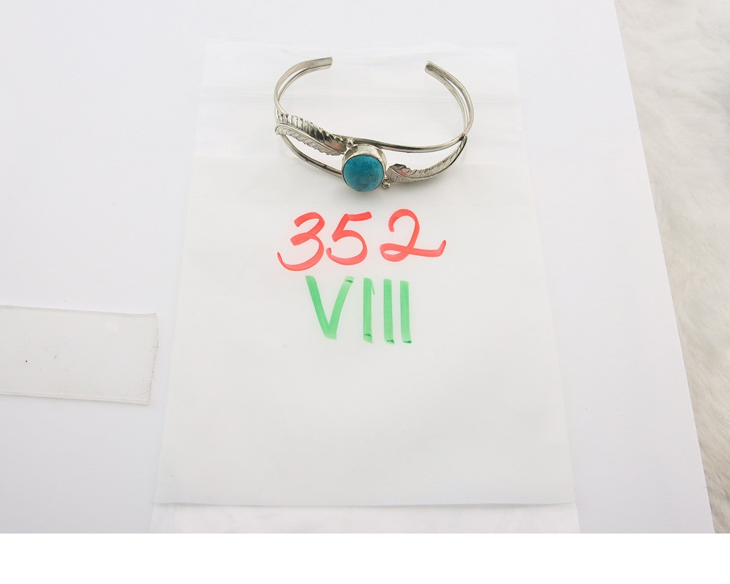 Navajo Bracelet Sterling Silver Turquoise Native American Artist Handmade