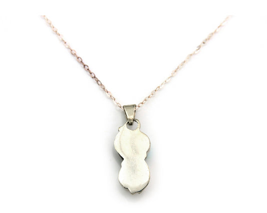 Navajo Necklace Sterling Silver Turquoise Coral Authentic Vintage Native Artist