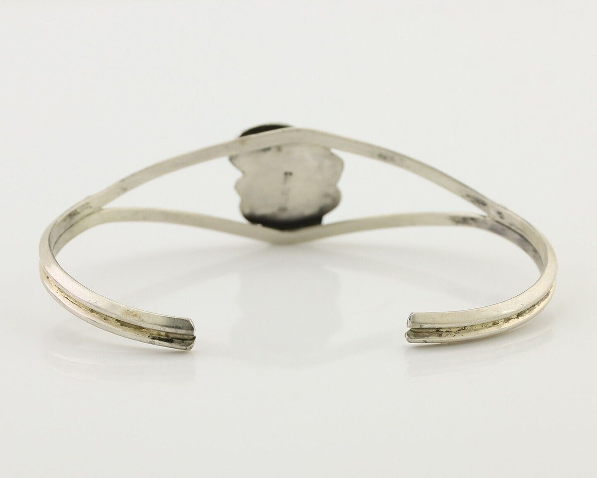 Navajo Handmade Bracelet 925 Silver Natural Blue Turquoise Native American C80's