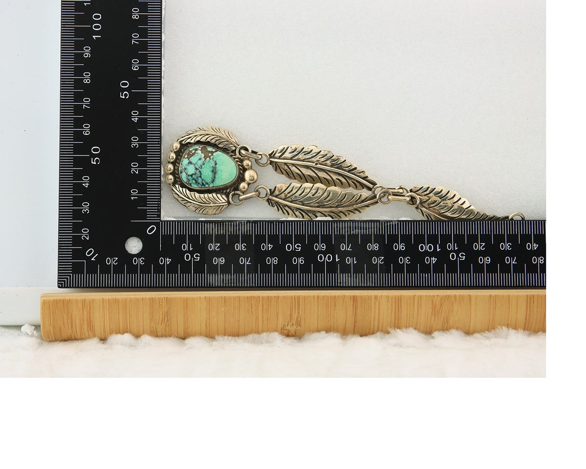 Navajo Necklace Sterling Silver Authentic Gemstone Vintage Signed C Montoya