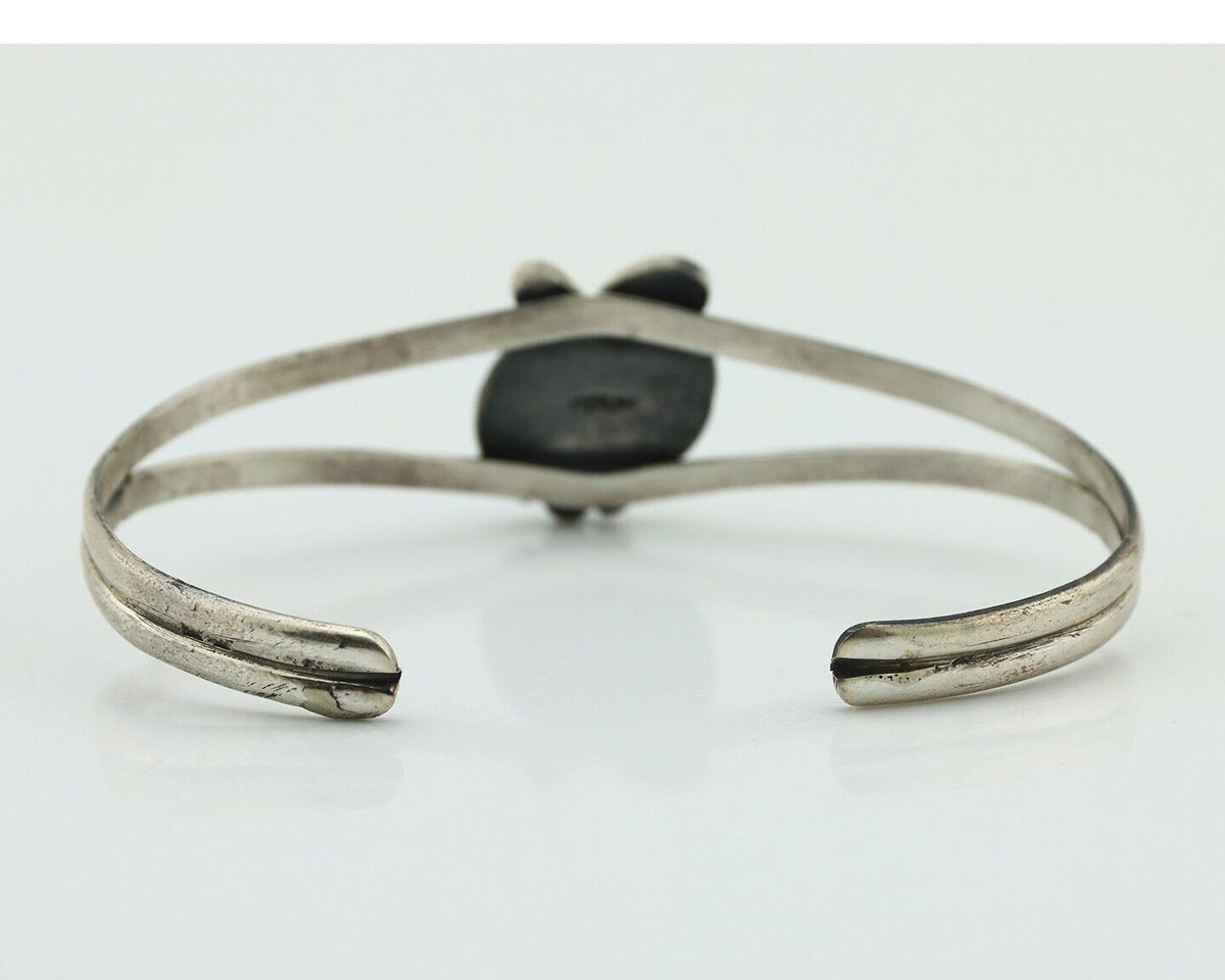Navajo Slave Bracelet 925 Silver Natural SB Turquoise Native American C.80's
