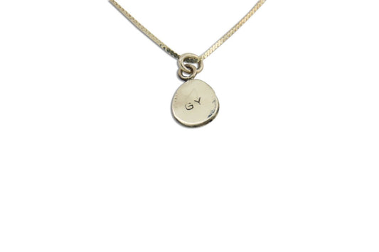 Navajo Necklace 925 Silver Natural Turquoise Artist Signed G Yazzie C.80's