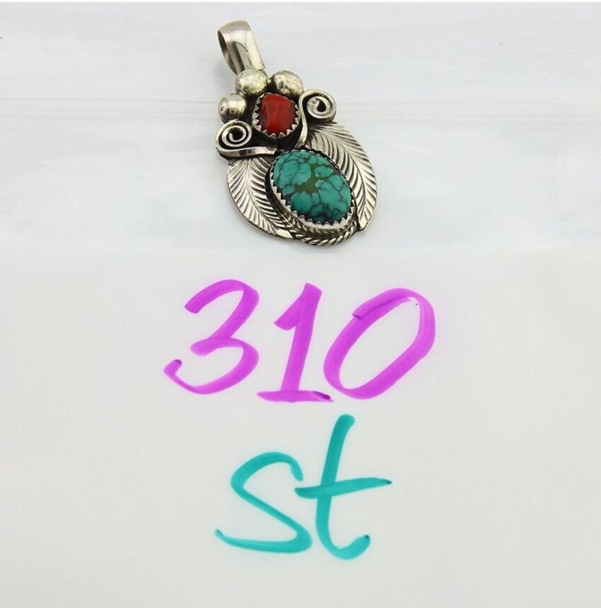 Navajo Necklace 925 Silver Spiderweb Turquoise Artist Signed Justin Morris C80s