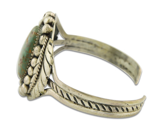 Vintage Navajo Bracelet 925 Silver Turquoise Traditional Handmade Authentic