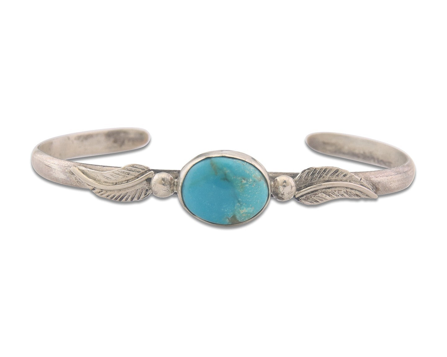 Vintage Navajo Bracelet 925 Silver Turquoise Traditional Handmade Authentic