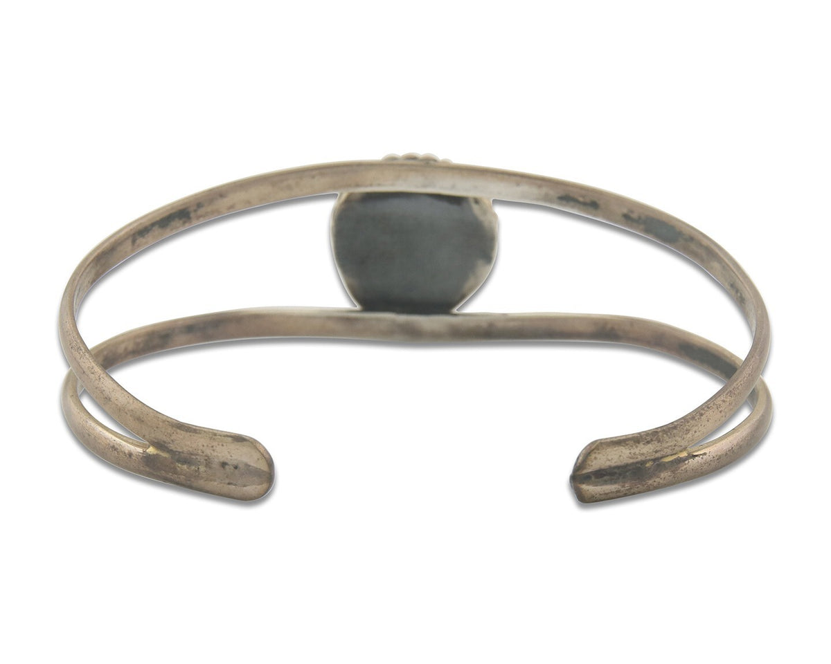 Vintage Navajo Bracelet 925 Silver Turquoise Traditional Handmade Authentic
