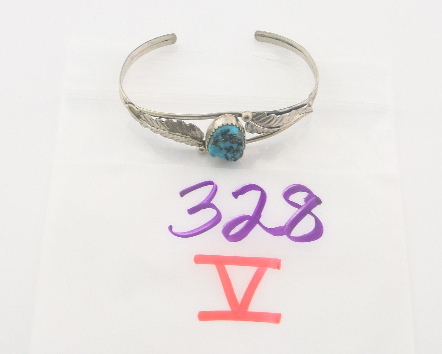 Vintage Navajo Bracelet 925 Silver Turquoise Traditional Handmade Authentic