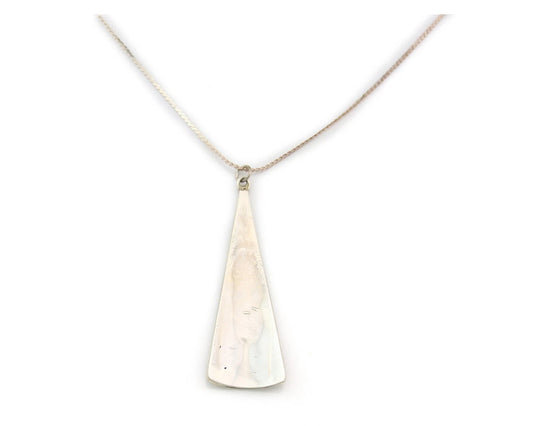 Navajo Necklace Sterling Silver Authentic Inlaid Gemstone Native American