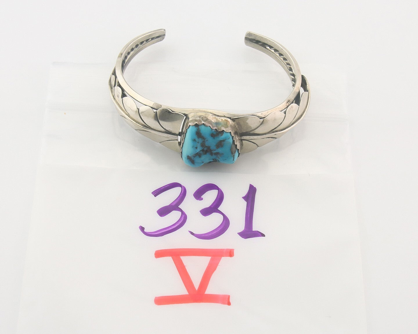 Vintage Navajo Bracelet 925 Silver Turquoise Traditional Handmade Authentic