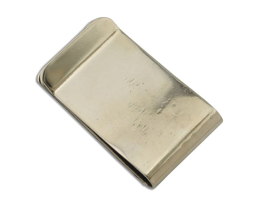 Navajo Money Clip .925 Silver Gold Plate & .999 Nickle Native Artist C.80's