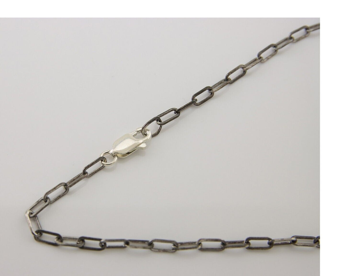Navajo Turquoise Necklace 925 Silver Artist Signed Margie Chee C.80's