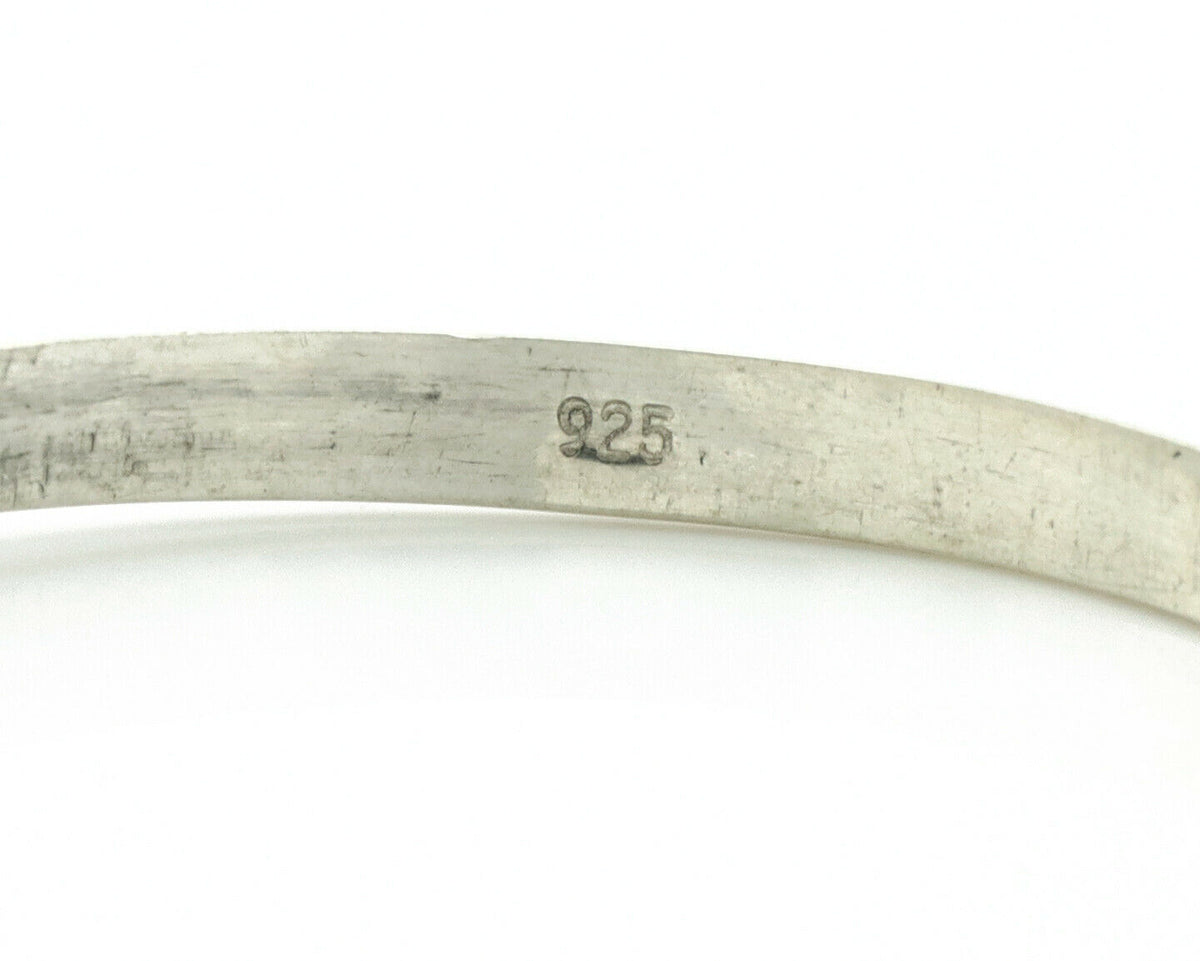 Navajo Toddler Child's Bracelet .925 SOLID Silver Native American Artist C.90's