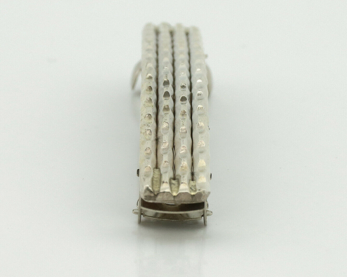 Women's Navajo Hair Clip .925 Silver Handmade Native Artist C.80's