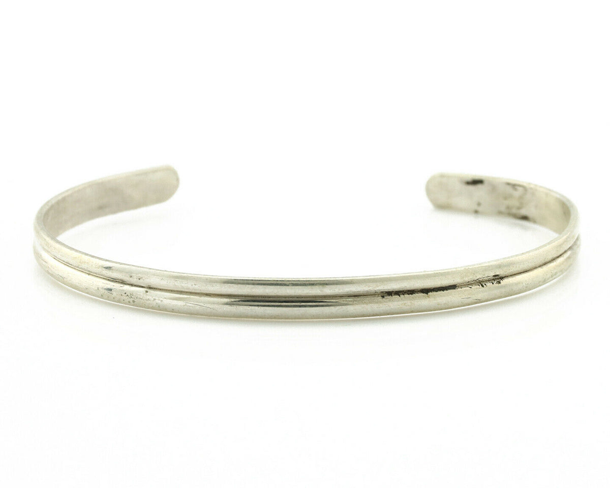Navajo Toddler Child's Bracelet .925 Solid Silver Native American Artist C.80's