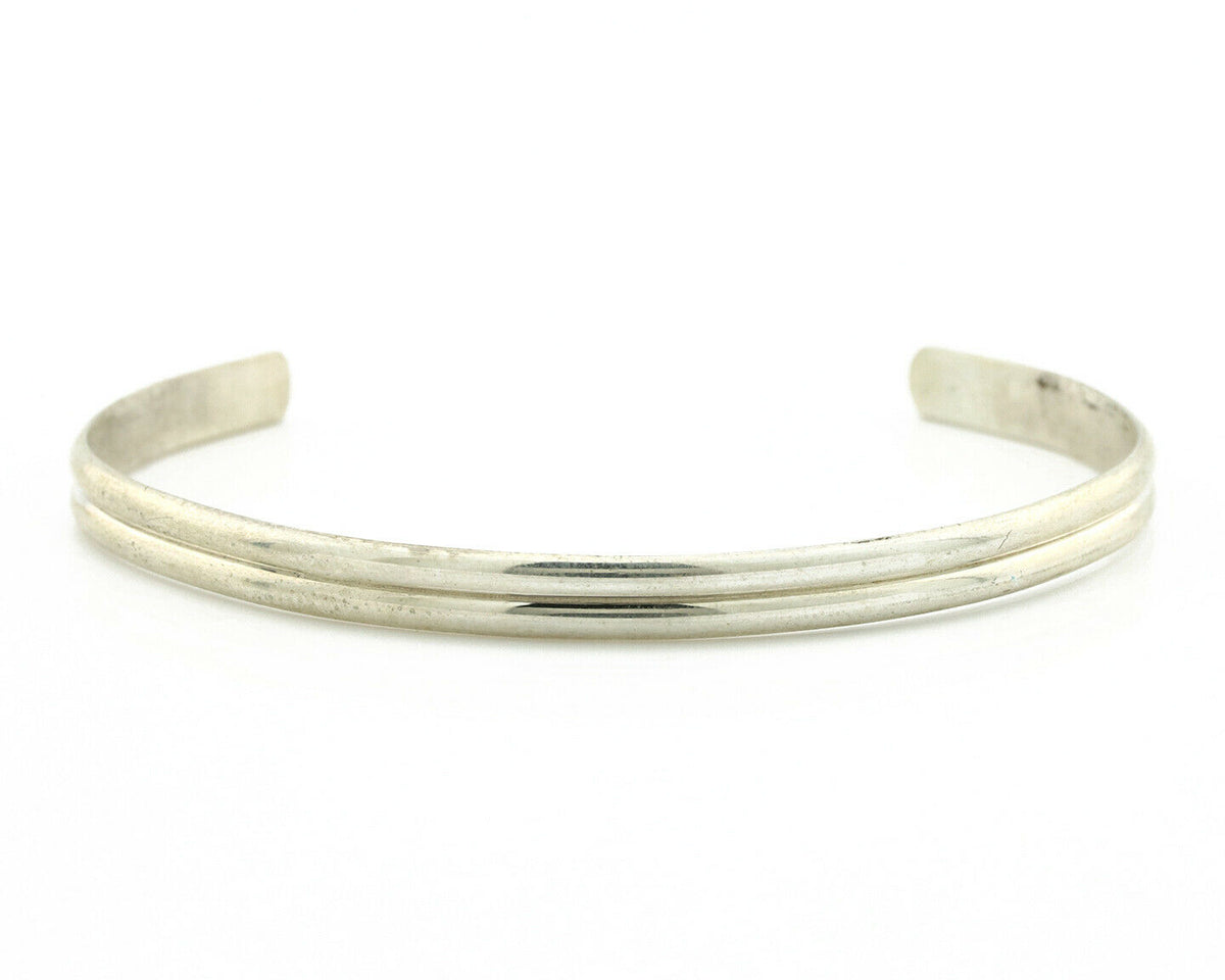 Navajo Toddler Child's Bracelet .925 Solid Silver Native American Artist C.80's