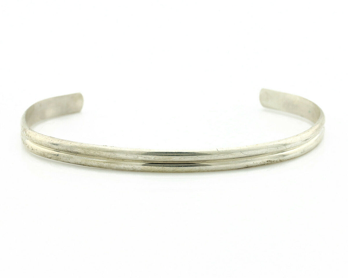 Navajo Toddler Child's Bracelet .925 Solid Silver Native American Artist C.80's