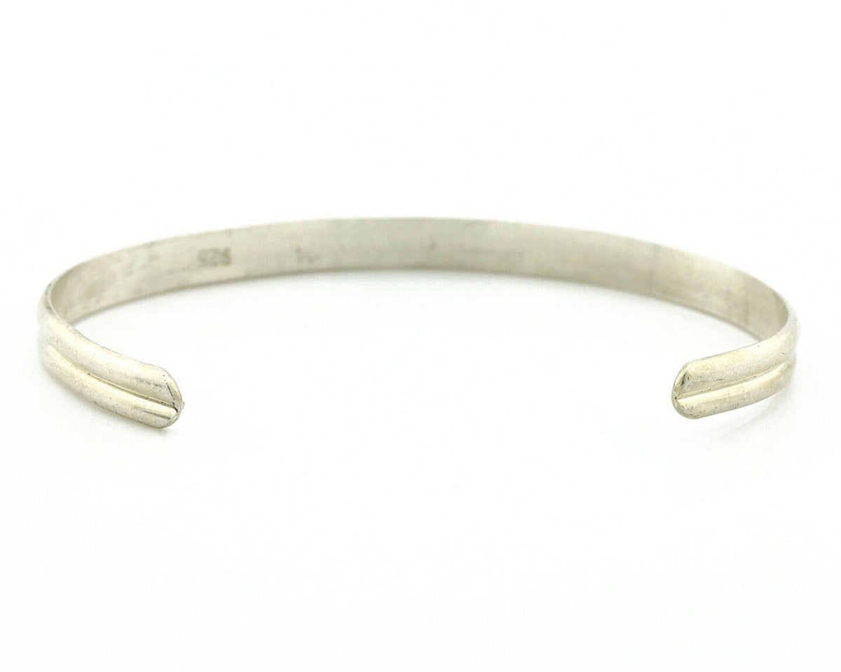 Navajo Toddler Child's Bracelet .925 Solid Silver Native American Artist C.80's