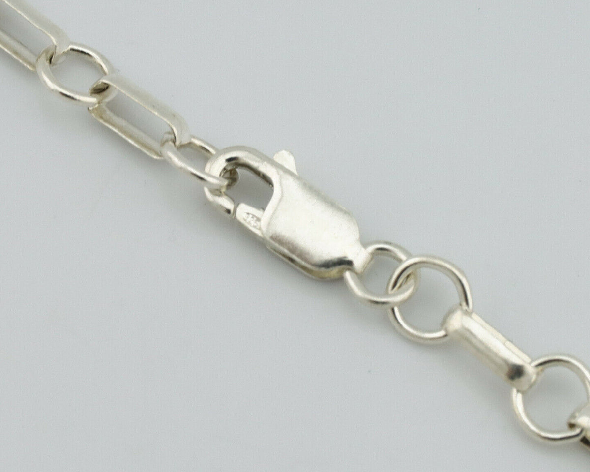 Navajo Pendant .925 Silver Green Turquoise Native American C.80's