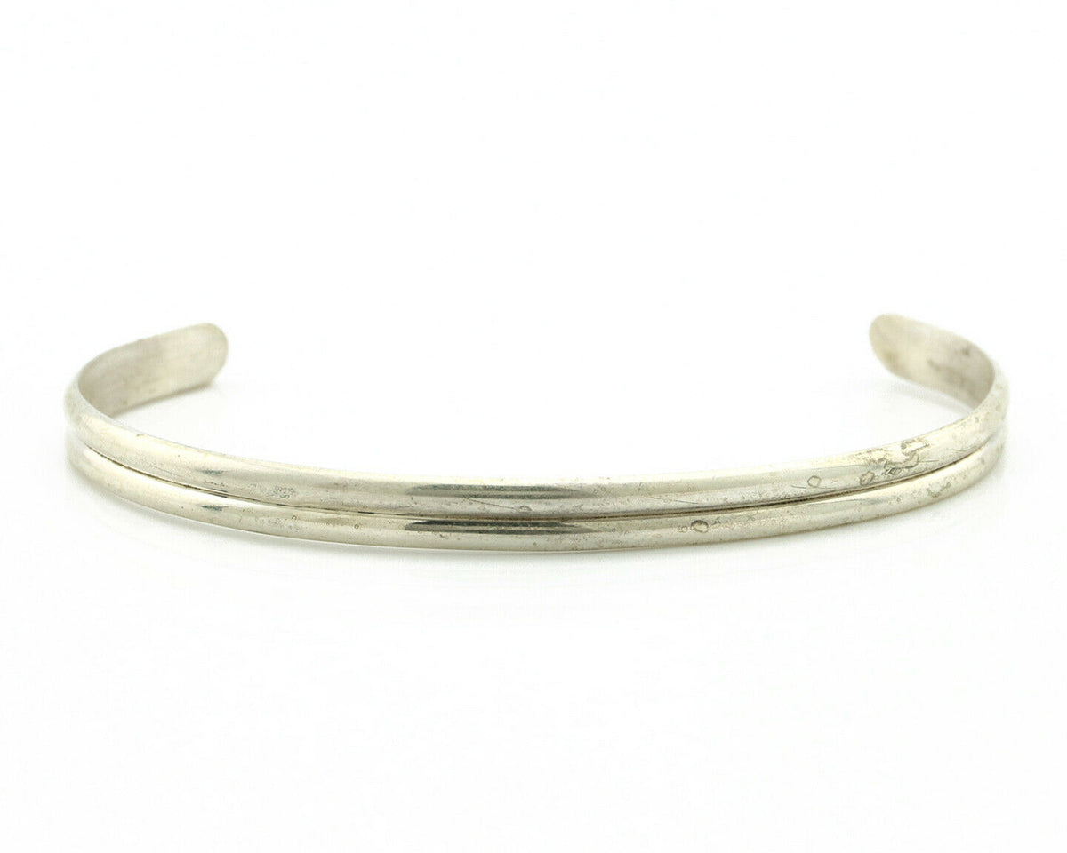 Navajo Toddler Child's Bracelet .925 Solid Silver Native American Artist C.80's