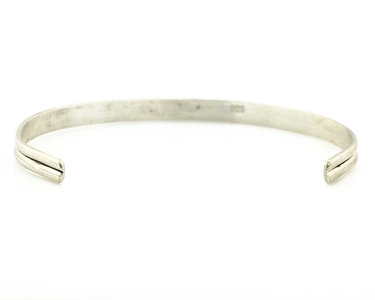 Navajo Toddler Child's Bracelet .925 SOLID Silver Native American Artist C.90's