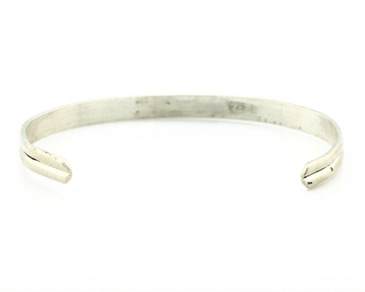 Navajo Toddler Child's Bracelet .925 Solid Silver Native American Artist C.80's