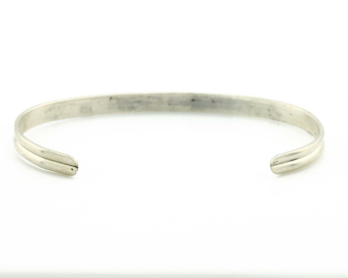 Navajo Toddler Child's Bracelet .925 Solid Silver Native American Artist C.80's