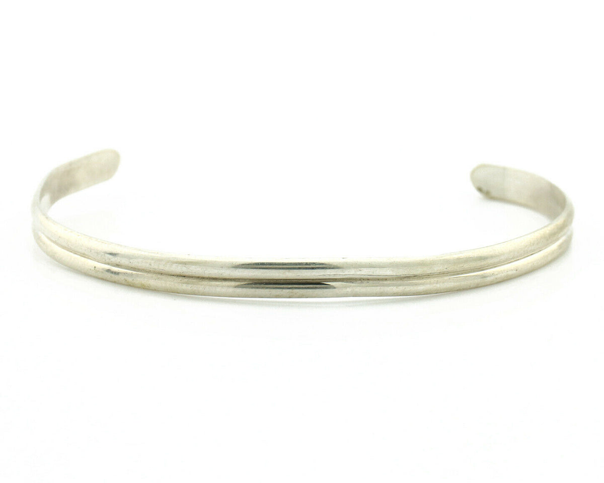 Navajo Toddler Child's Bracelet .925 SOLID Silver Native American Artist C.90's