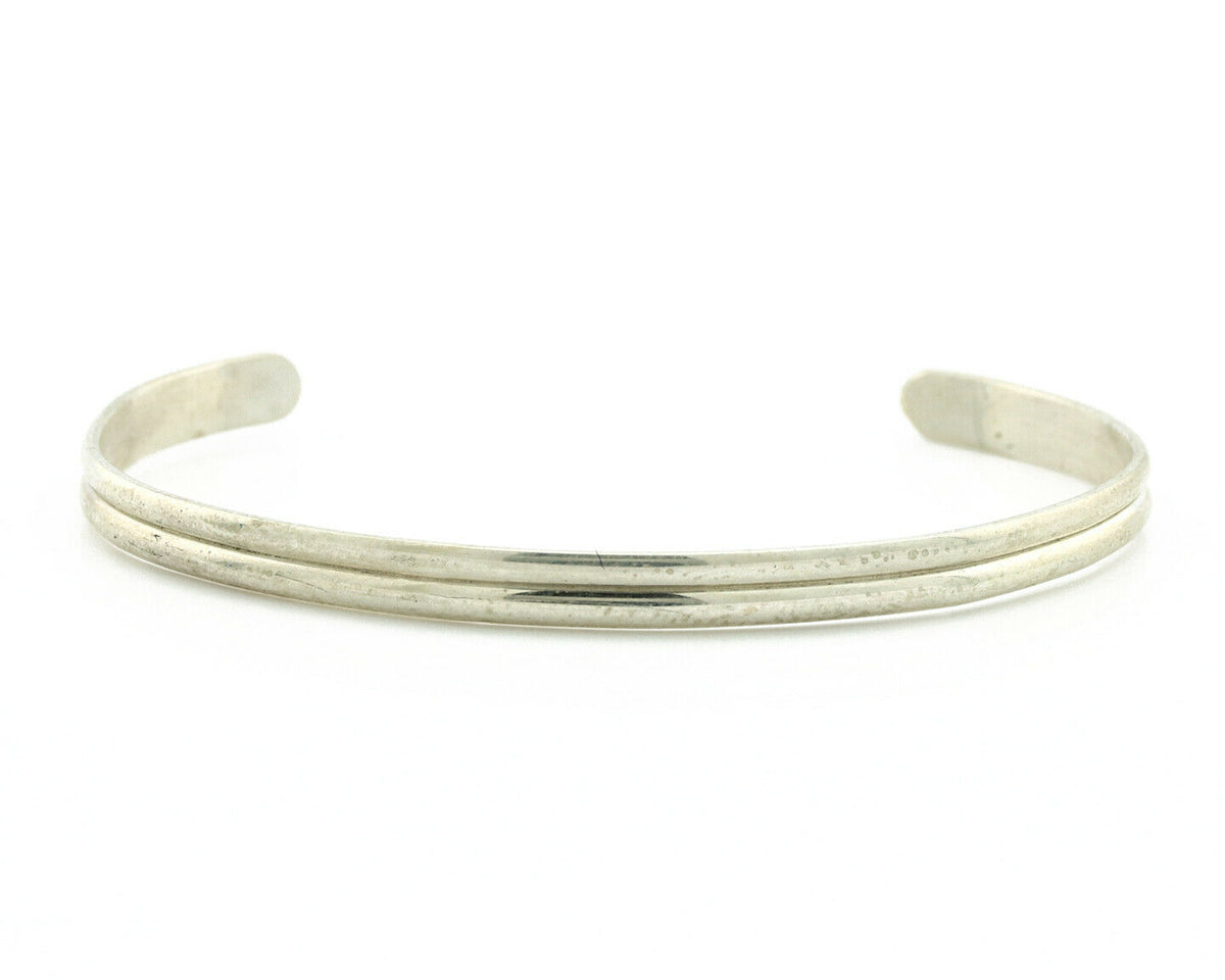 Navajo Toddler Child's Bracelet .925 Solid Silver Native American Artist C.80's