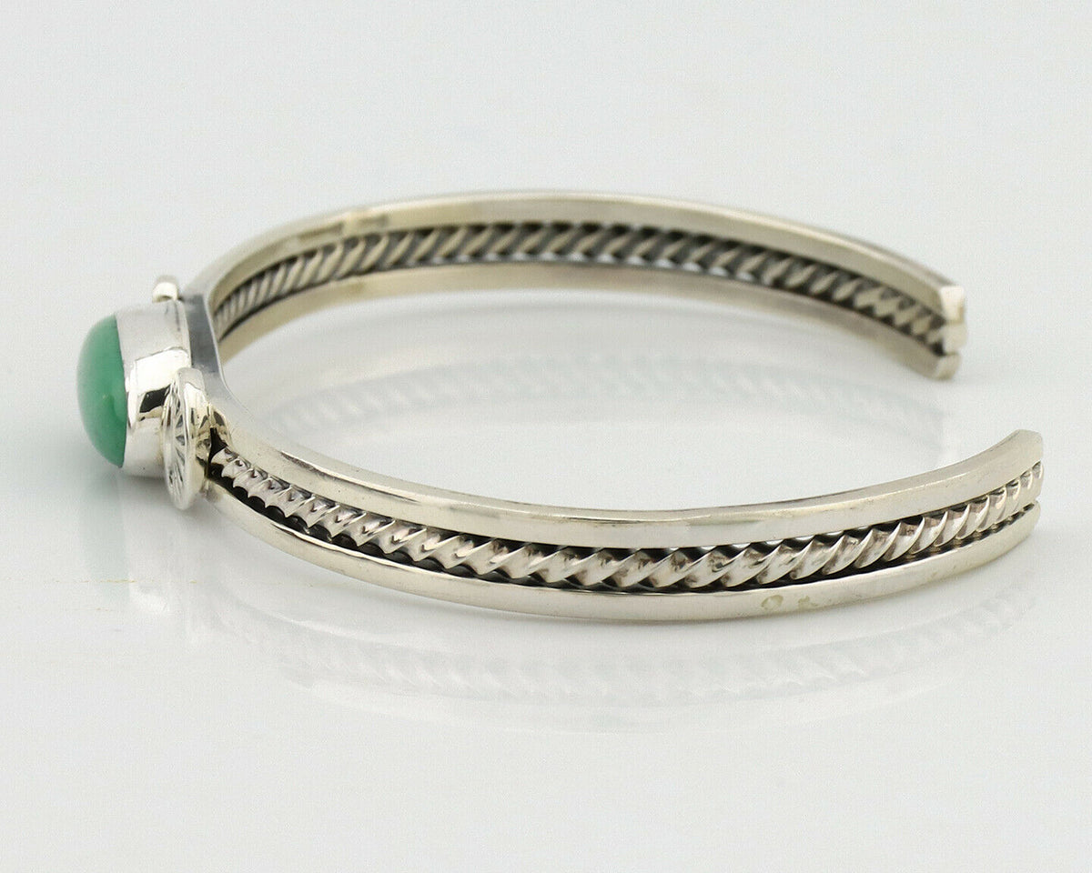 Women's Navajo .925 Silver Kingman Turquoise Artist Inca MFG Circa 1990's