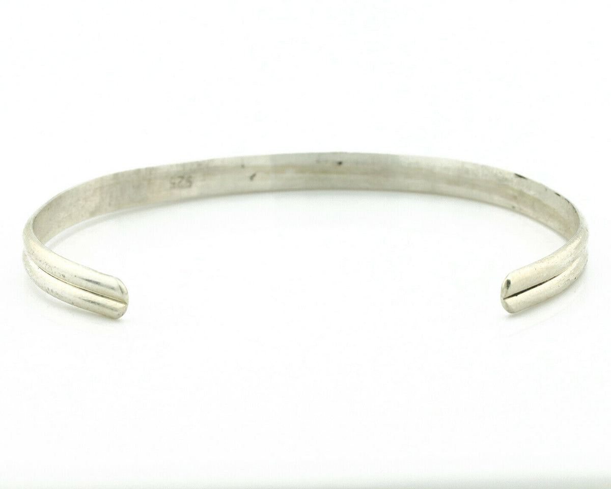 Navajo Toddler Child's Bracelet .925 Solid Silver Native American Artist C.80's