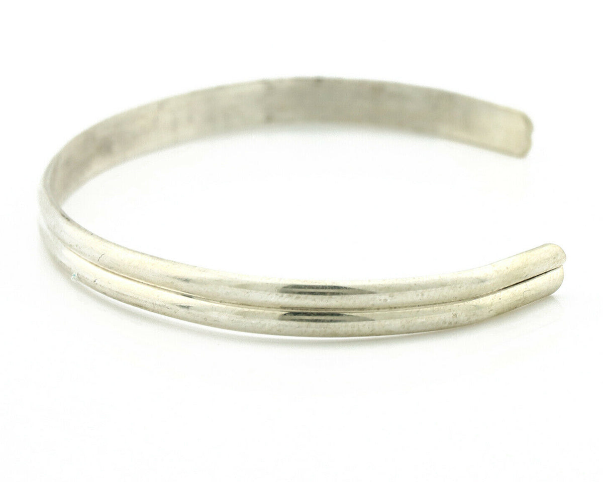 Navajo Toddler Child's Bracelet .925 Solid Silver Native American Artist C.80's