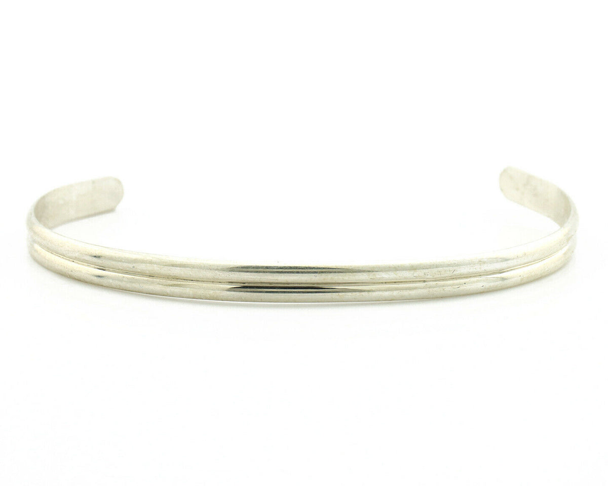 Navajo Toddler Child's Bracelet .925 SOLID Silver Native American Artist C.90's