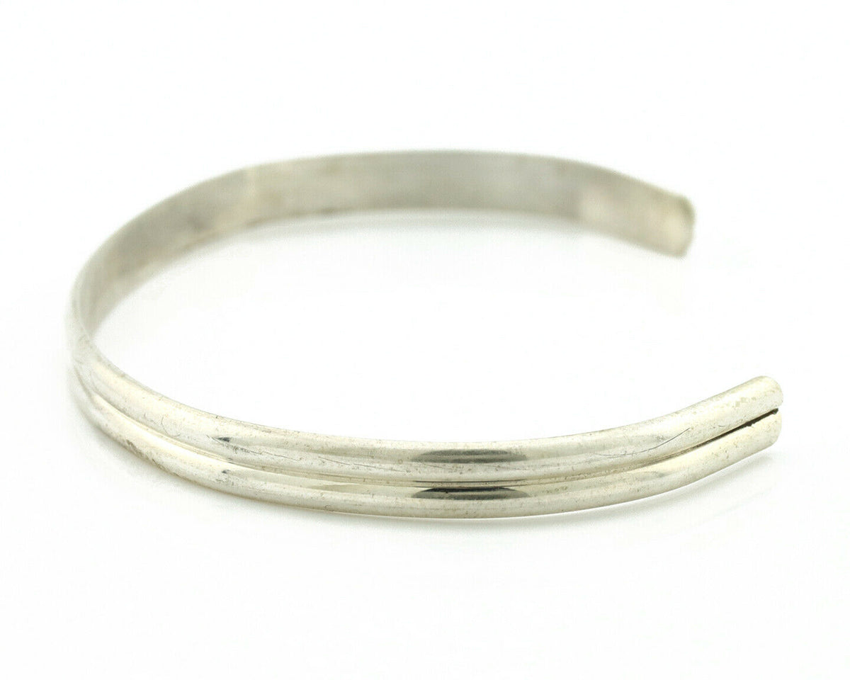 Navajo Toddler Child's Bracelet .925 Solid Silver Native American Artist C.80's
