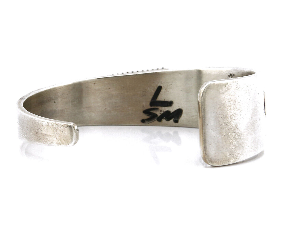 Navajo William Denetdale Bracelet 14k SOLID Gold & .925 Silver C.80's