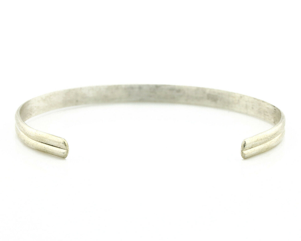 Navajo Toddler Child's Bracelet .925 Solid Silver Native American Artist C.80's
