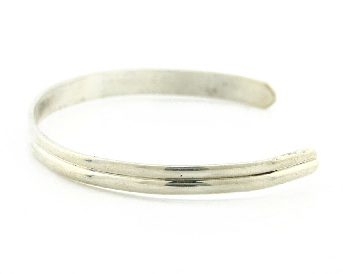 Navajo Toddler Child's Bracelet .925 Solid Silver Native American Artist C.80's