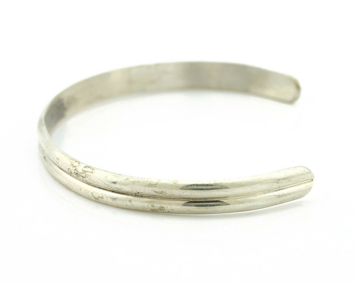Navajo Toddler Child's Bracelet .925 Solid Silver Native American Artist C.80's