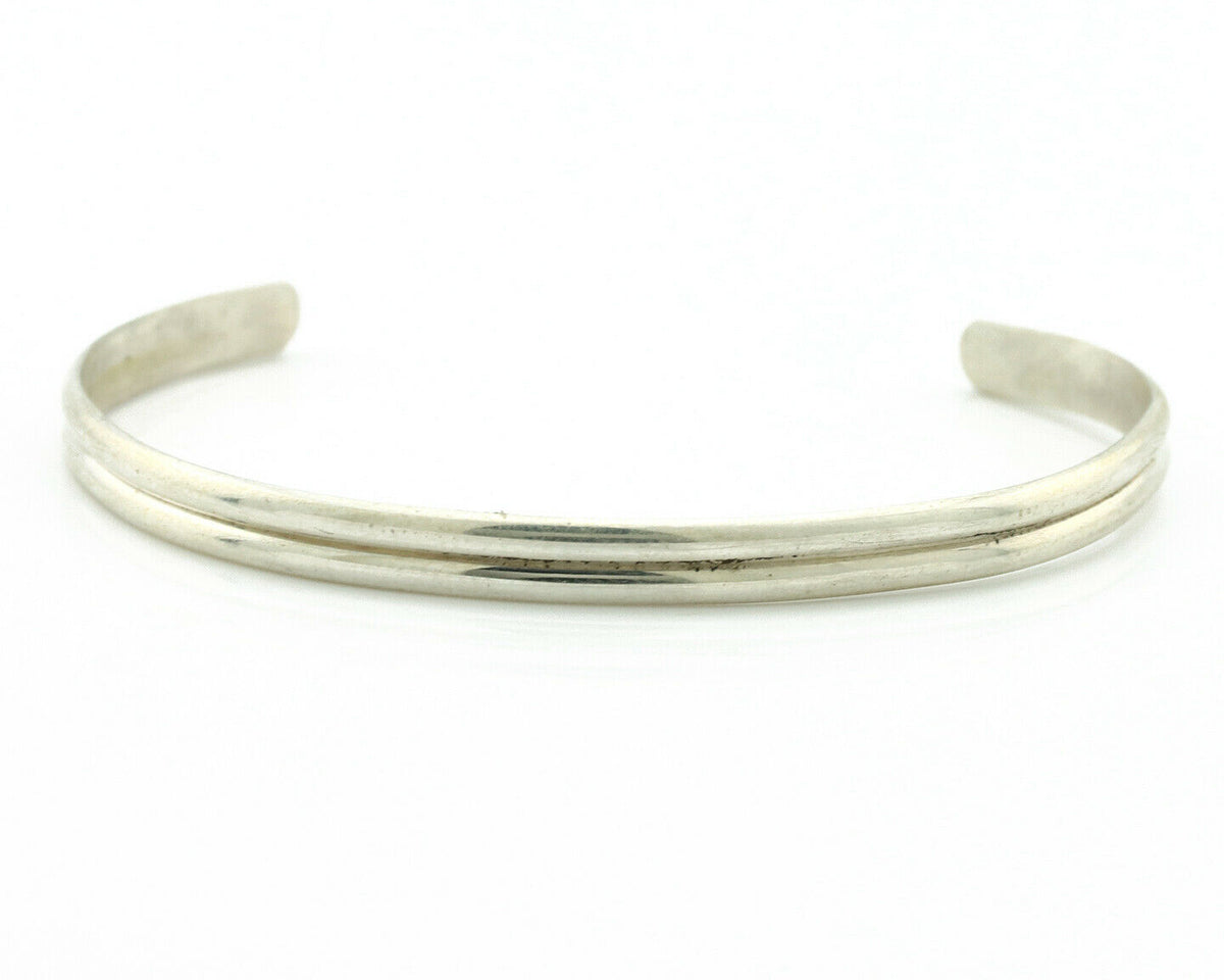 Navajo Toddler Child's Bracelet .925 Solid Silver Native American Artist C.80's