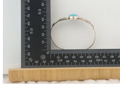 Vintage Navajo Bracelet 925 Silver Turquoise Traditional Handmade Authentic