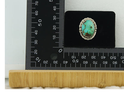 Vintage Navajo Ring 925 Sterling Natural Gemstone Native Artist Size 6.0