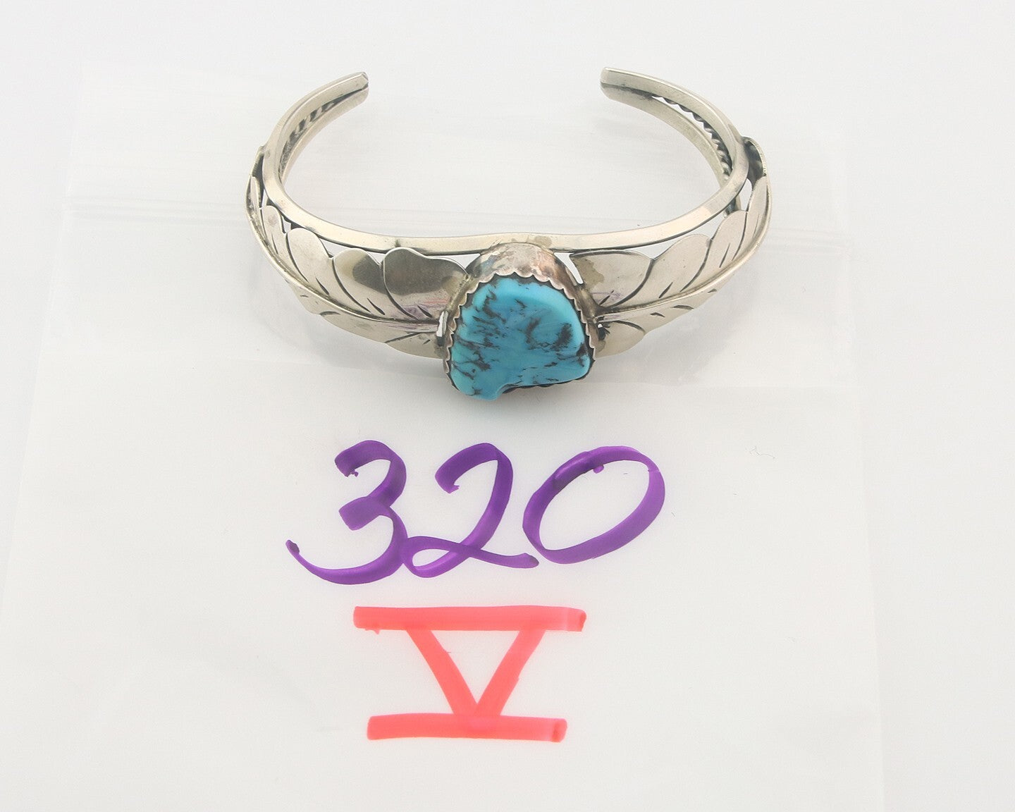 Vintage Navajo Bracelet 925 Silver Turquoise Traditional Handmade Authentic